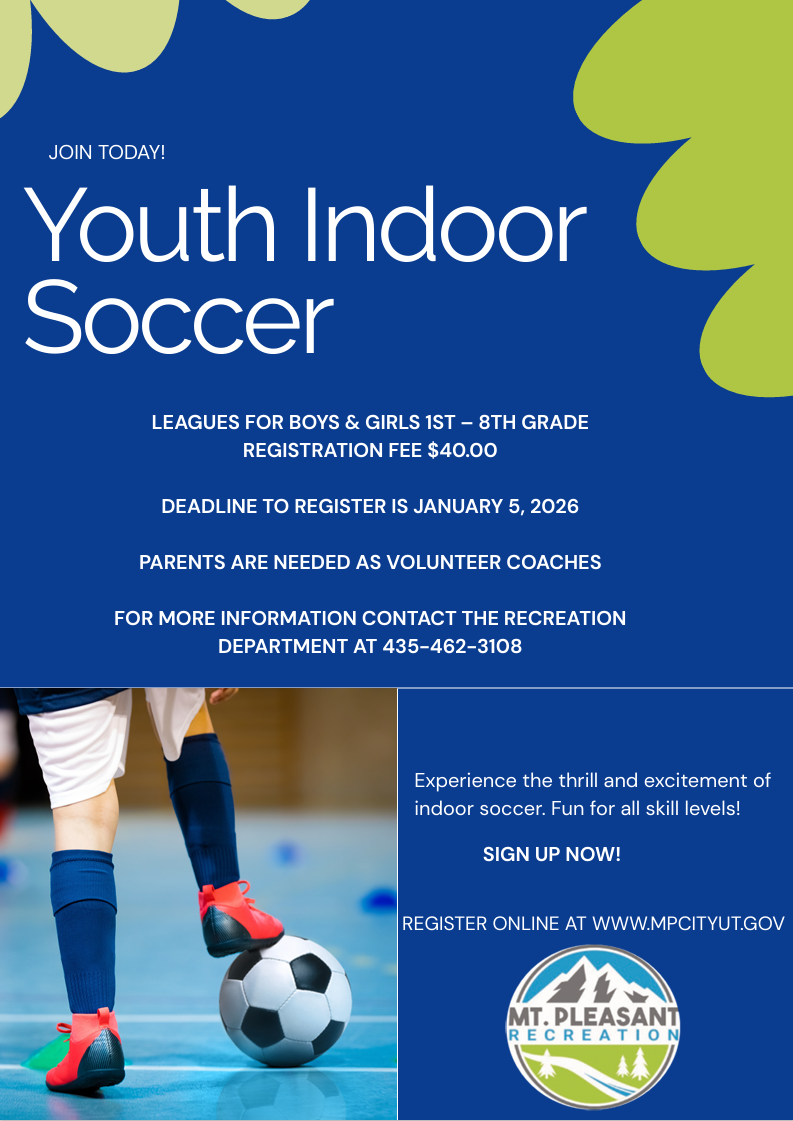 Youth Indoor Soccer Sign-Up